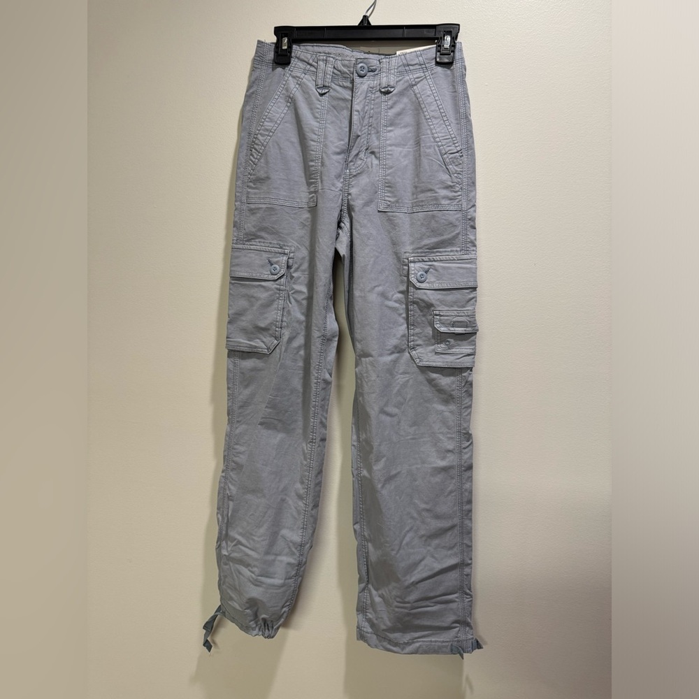 American Eagle Outfitters Gray Cargo Jogger Pants